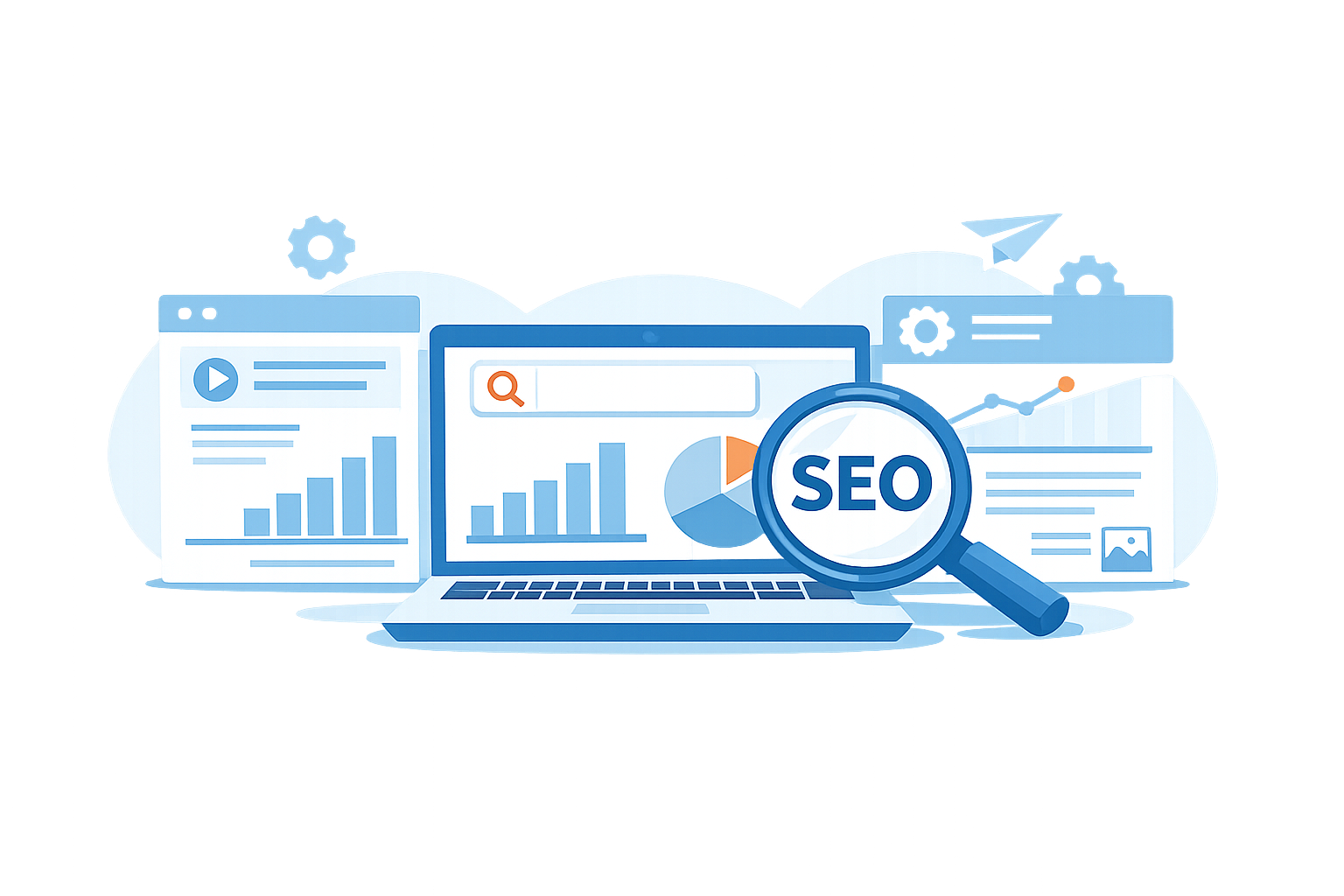 Ilustración de SEO avanzado